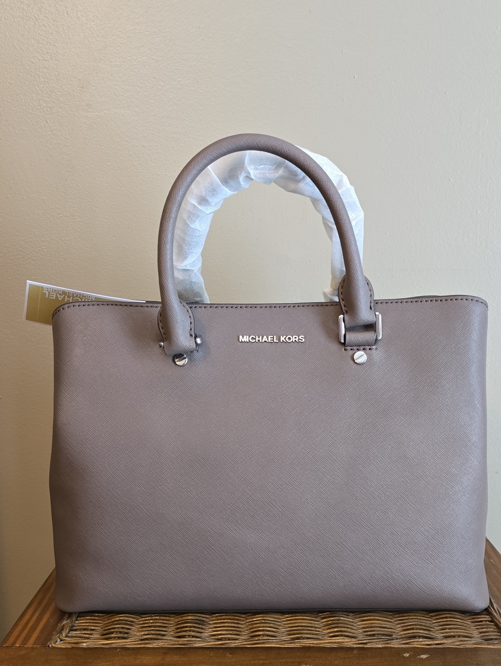 Michael Kors Large Savannah Satchel, Handbag NWT